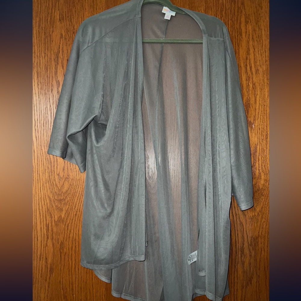 Lularoe gray coverup